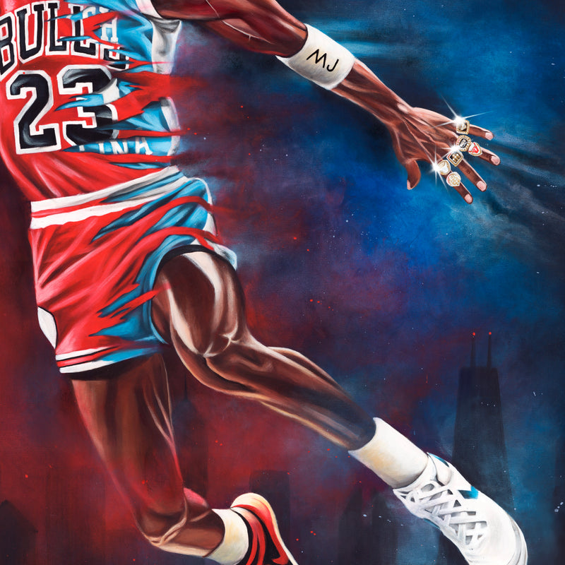 Kobe Bryant Michael Jordan 2 Canvas Print / Canvas Art by Joe
