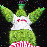 Phillie Phanatic "PARTY ON BROAD" - Spector Sports Art -