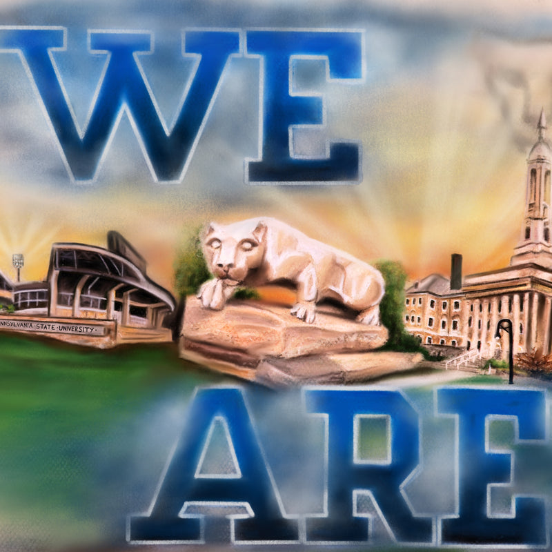 "We Are Penn State" - Spector Sports Art -