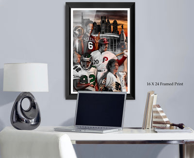 Philly Sports "Broad Street Boys" - Spector Sports Art -