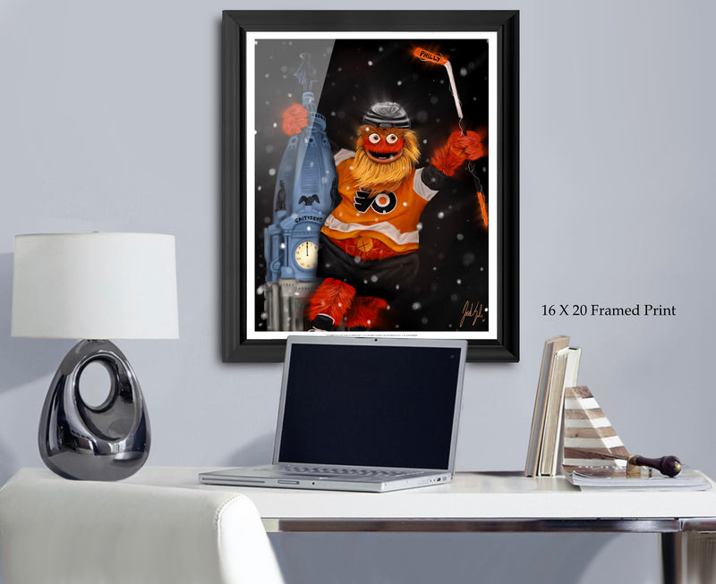 Gritty “GRITIZENS” Philadelphia Flyers - Spector Sports Art -