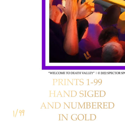 Tiger Stadium "Welcome To Death Valley" | Limited Edition - Spector Sports Art -