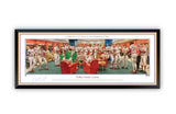 Philly Sports Legacy Collection - Spector Sports Art - Phillies Dream Scene / Mini Lithograph / Legacy Frame | Black and Gold