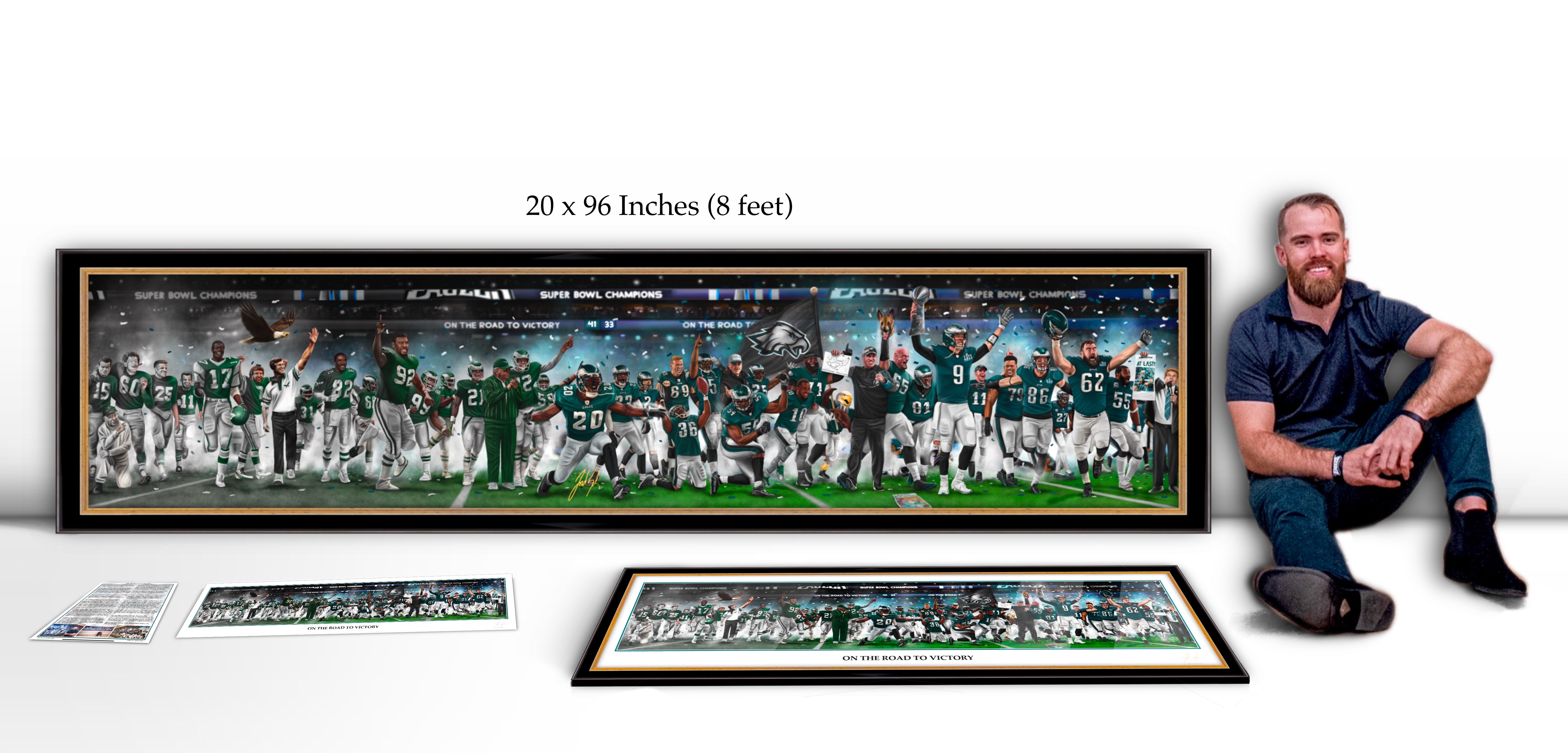 Eagles Legacy “On The Road To Victory” Life Size | The 