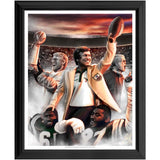 Dick Vermeil “The Players Coach” - Spector Sports Art - 16 X 20 Art Print / Framed