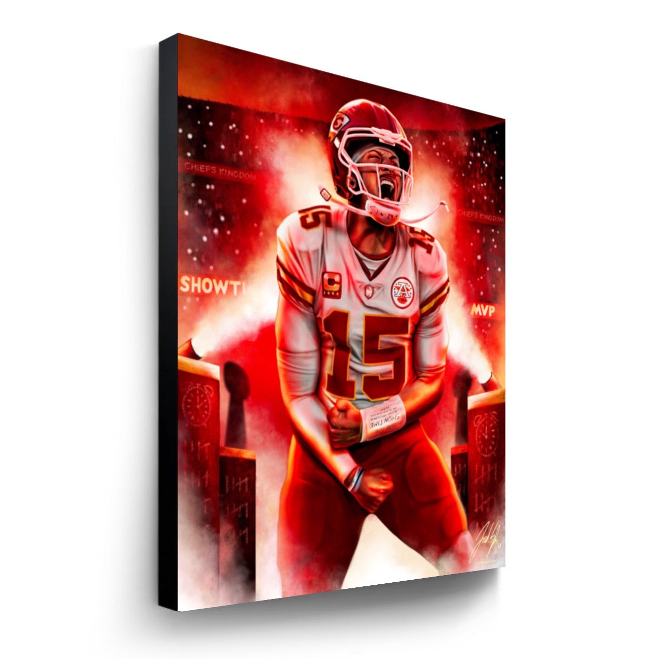 Patrick Mahomes “SHOWTIME” - Spector Sports Art -
