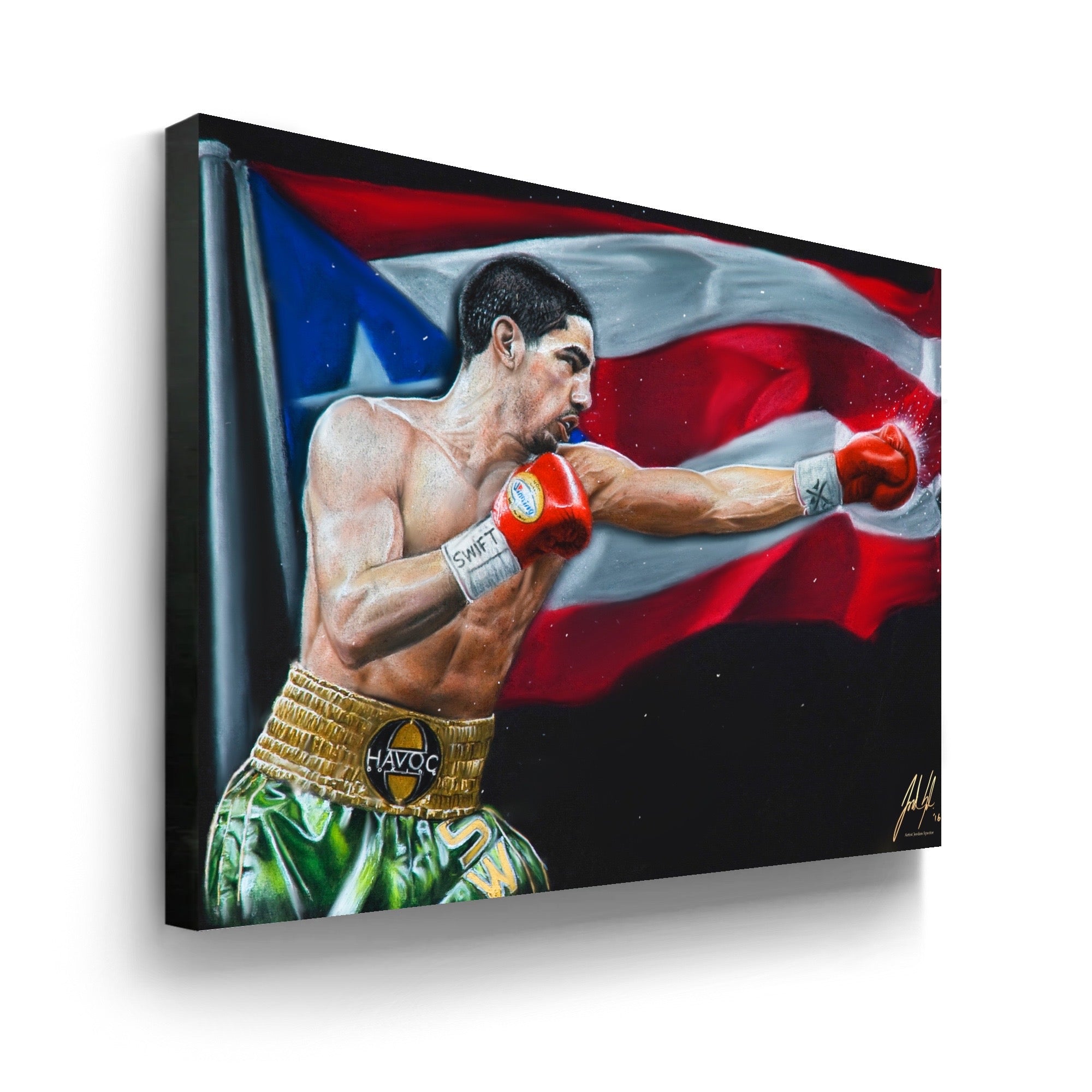 Danny "Swift" Garcia - Spector Sports Art -