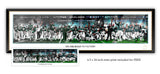 Philly Sports Legacy Collection - Spector Sports Art - Eagles Legacy / Large Lithograph / Legacy Frame | Black and Gold