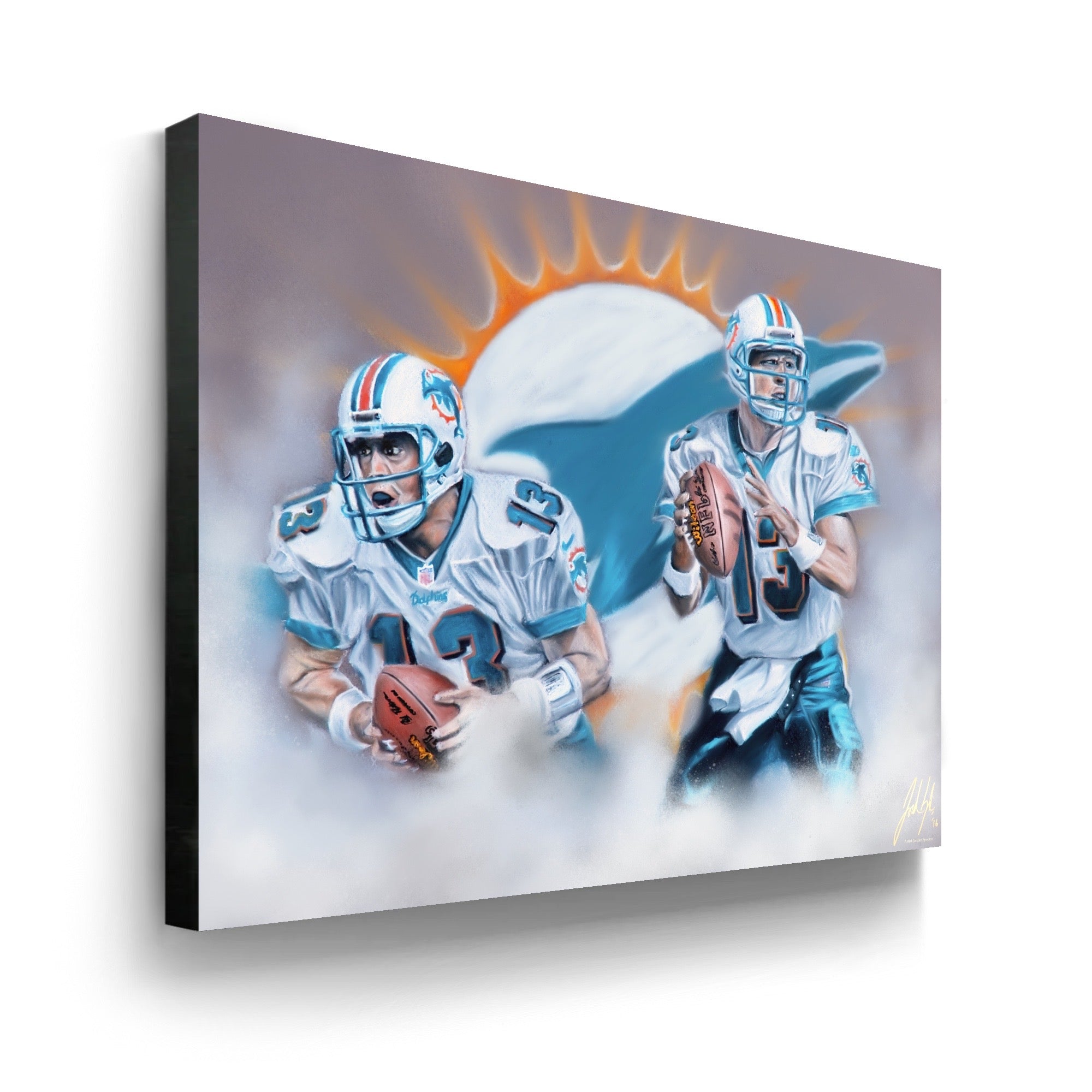 Dan Marino "Dolphins Legend" - Spector Sports Art -